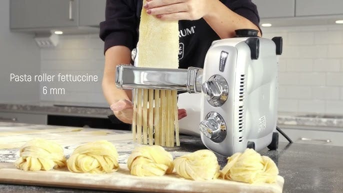 Load video: How to Use the Ankarsrum Stand Mixer Pasta Maker