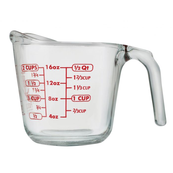 Anchor Glass Measuring Cups