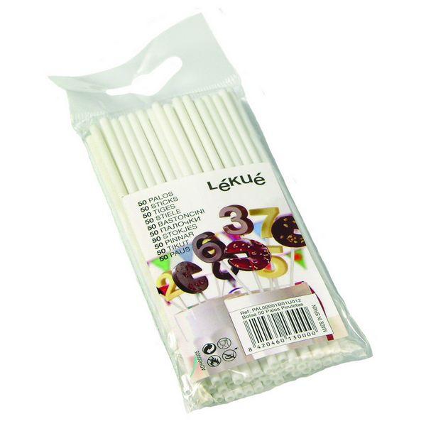Lekue Lollipop Sticks, Set of 50