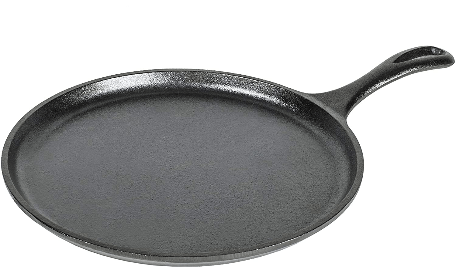 LODGE ロッジ ラウンドグリドル L9OG3 Lodge Round Cast Iron Griddle, 10.5 Inch | Toque Blanche