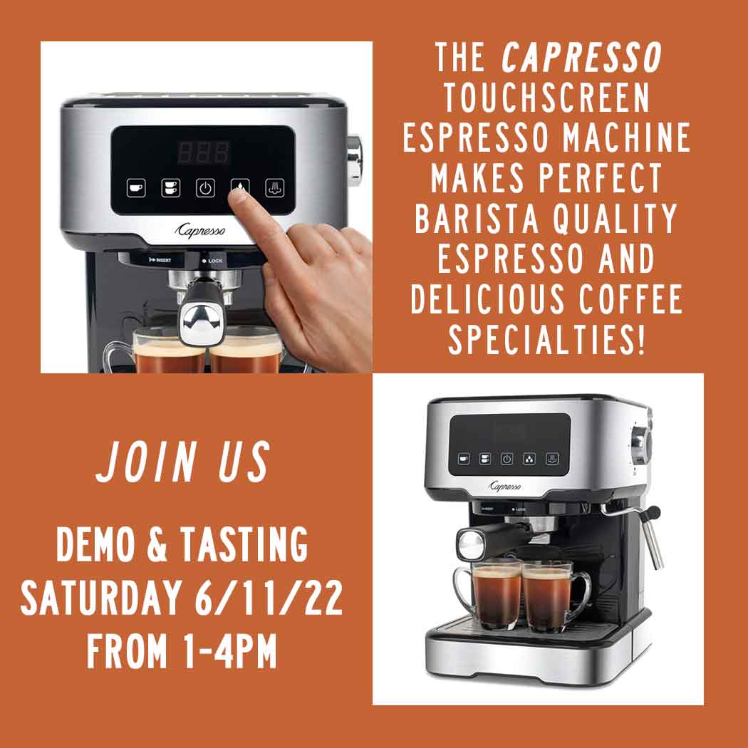 Capresso: the Queen of Caffeine!