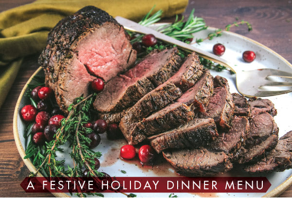 A Festive Holiday Dinner Menu