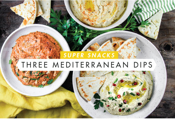 Three Mediterranean Dips