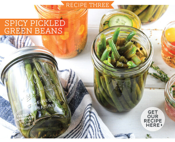 Spicy Pickled Green Beans