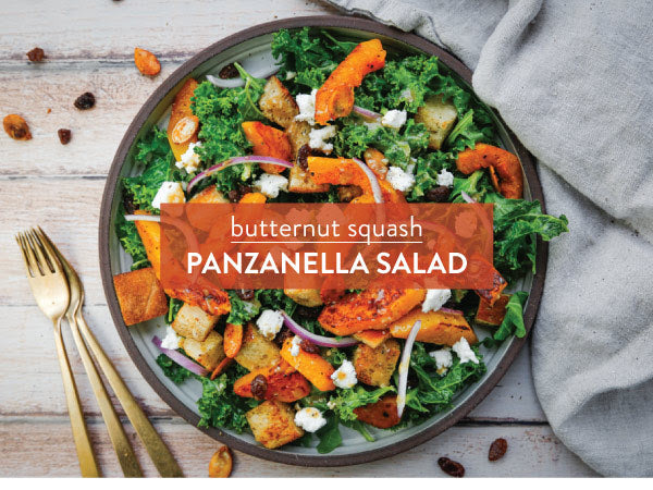 Enjoy an Autumn Panzanella with Butternut Squash