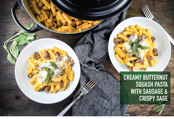 Combine Fall Flavors into a Signature Pasta Dish!