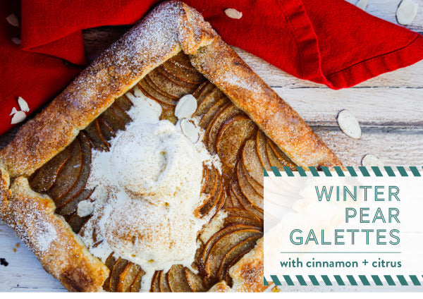 Festive Sweet Endings! Make Our Winter Pear Galette!