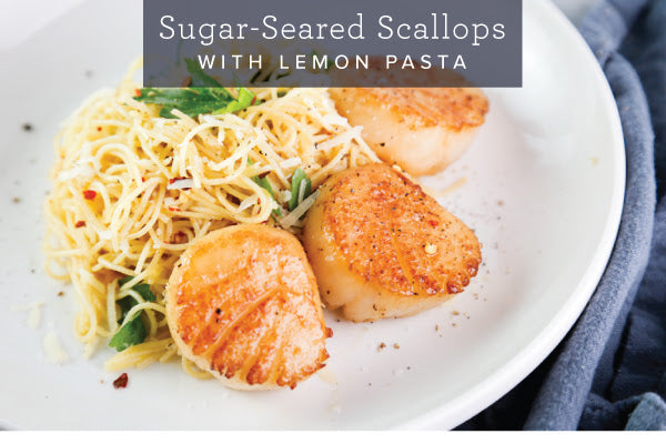 Couples Cooking! A Recipe and Plan for Scallops with Lemon Pasta