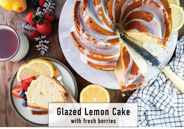 Celebrate Mom with Glazed Lemon Cake!