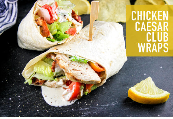 Wrap It Up! Try our Chicken Caesar Club Wrap