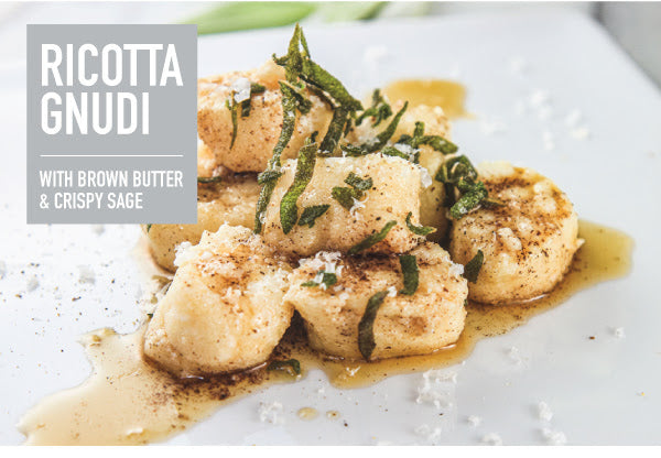 Gnudi! Swoon-worthy Pillows of Pasta in Brown Butter