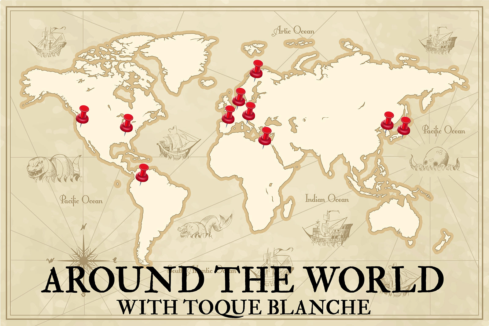 Around the World with Toque Blanche