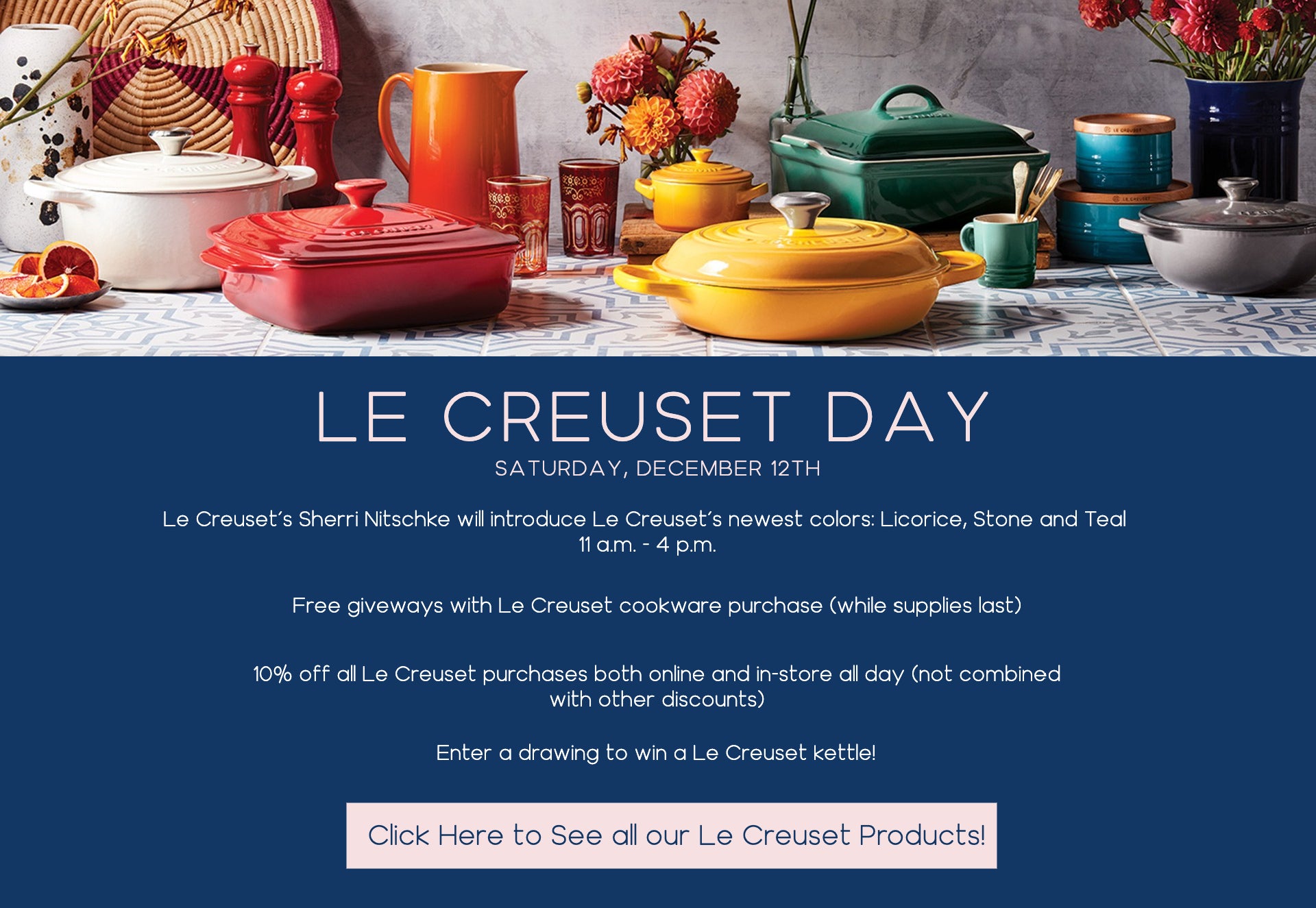 Le Creuset Day 2020