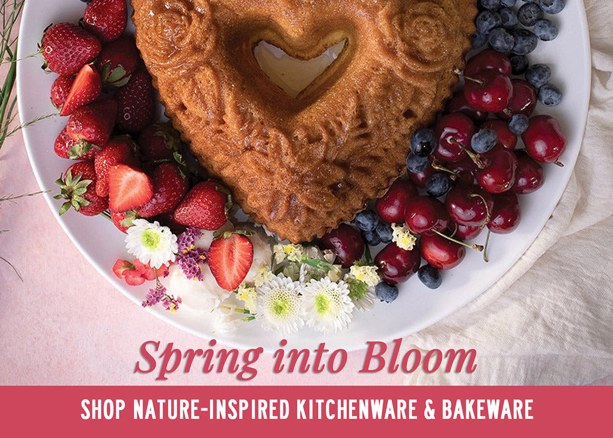 Spring into Bloom: Shop Nature Inspired Kitchenware & Bakeware
