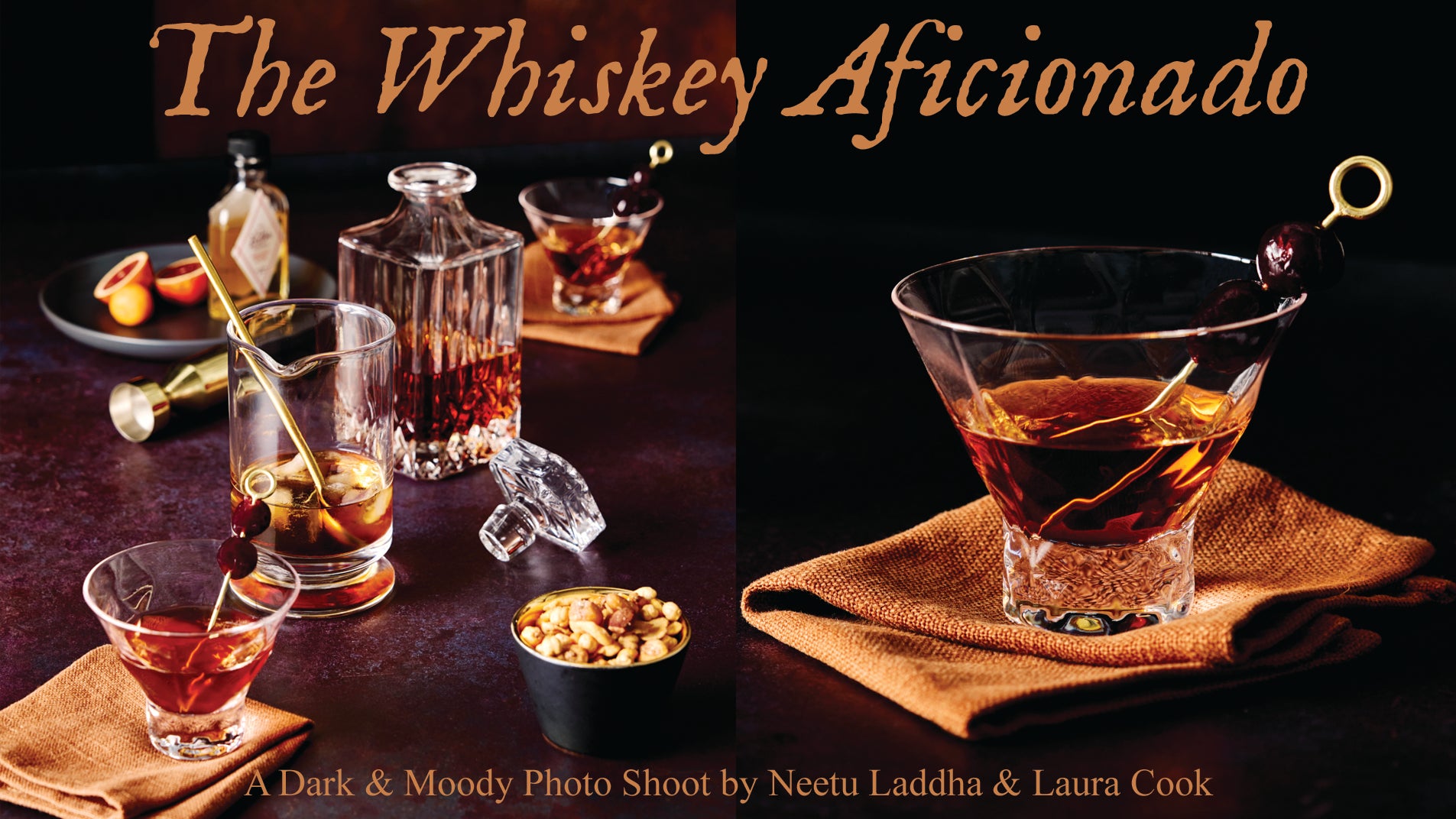 Dark & Moody: for the Whiskey Aficionado