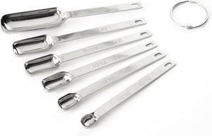 Norpro Stainless Steel Measuring Spoons - Set of 6