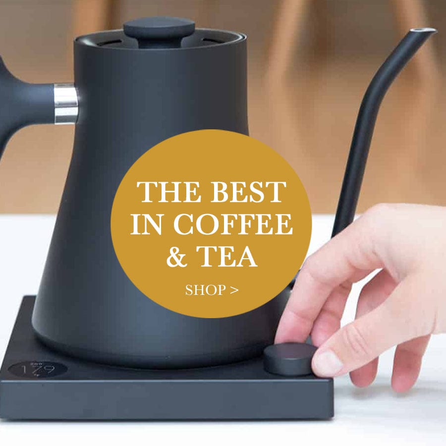 Coffee Makers, Tea Kettles, and Coffee Accessories  from Toque Blanche
