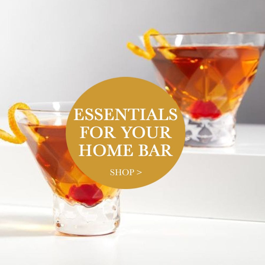 Glassware & Barware for your Home Bar  from Toque Blanche