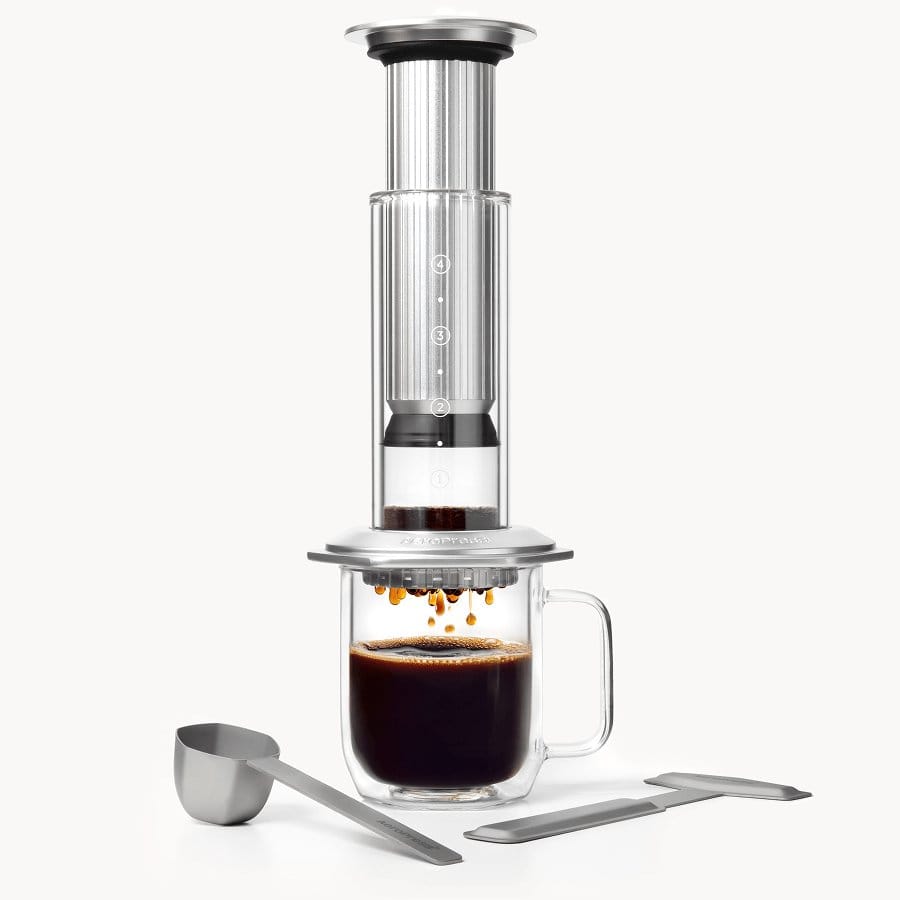 Coffee & Tea AeroPress Premium 3-in-1 Coffee Maker, 10oz.
