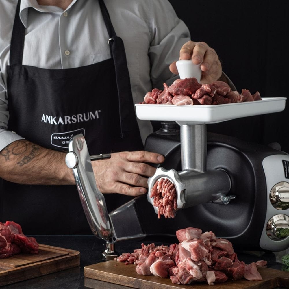 Electrical Appliances Ankarsrum Deluxe Package Add-On, Original Assistent Stand Mixer Attachment with Meat Mincer, Juicer and Blender