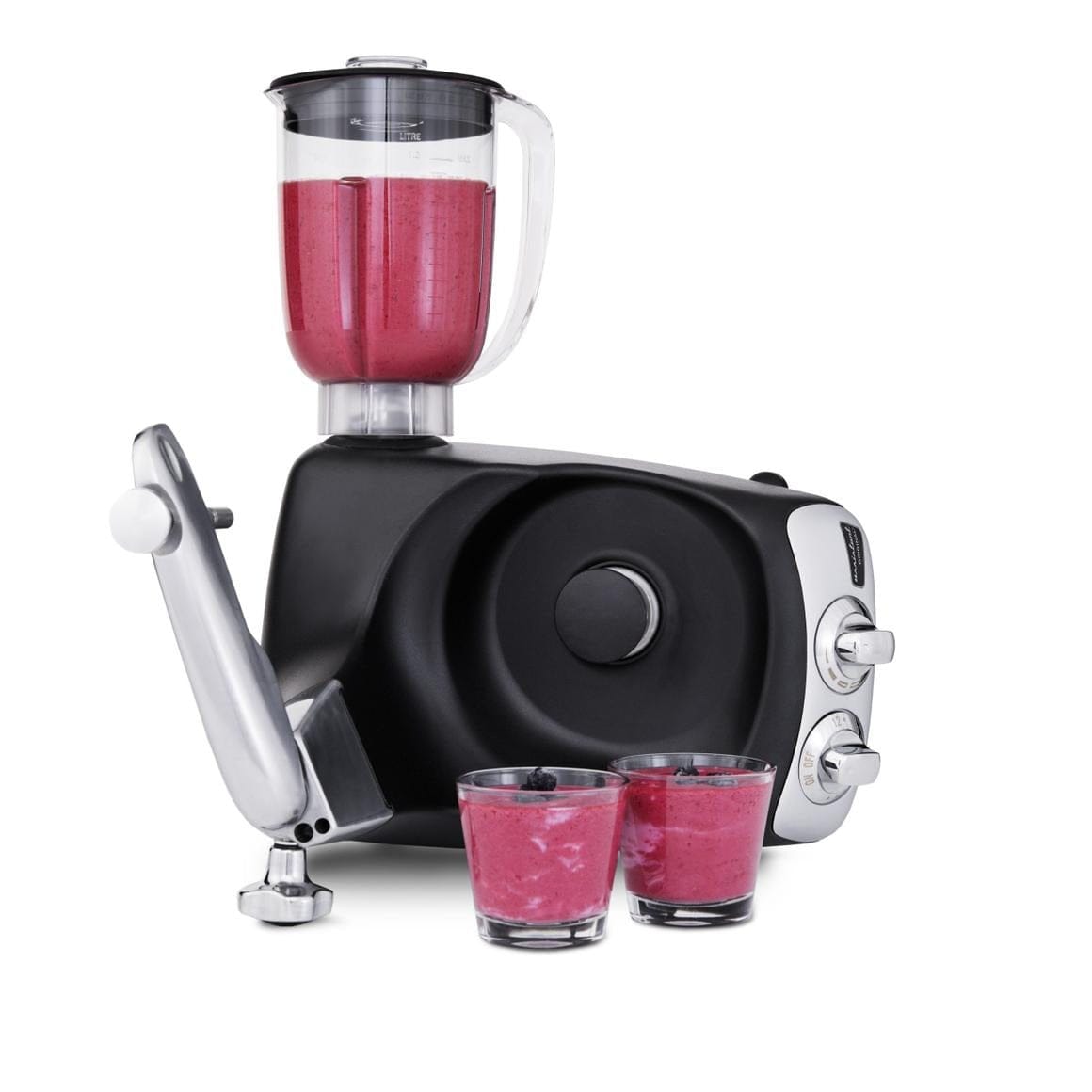Electrical Appliances Ankarsrum Deluxe Package Add-On, Original Assistent Stand Mixer Attachment with Meat Mincer, Juicer and Blender