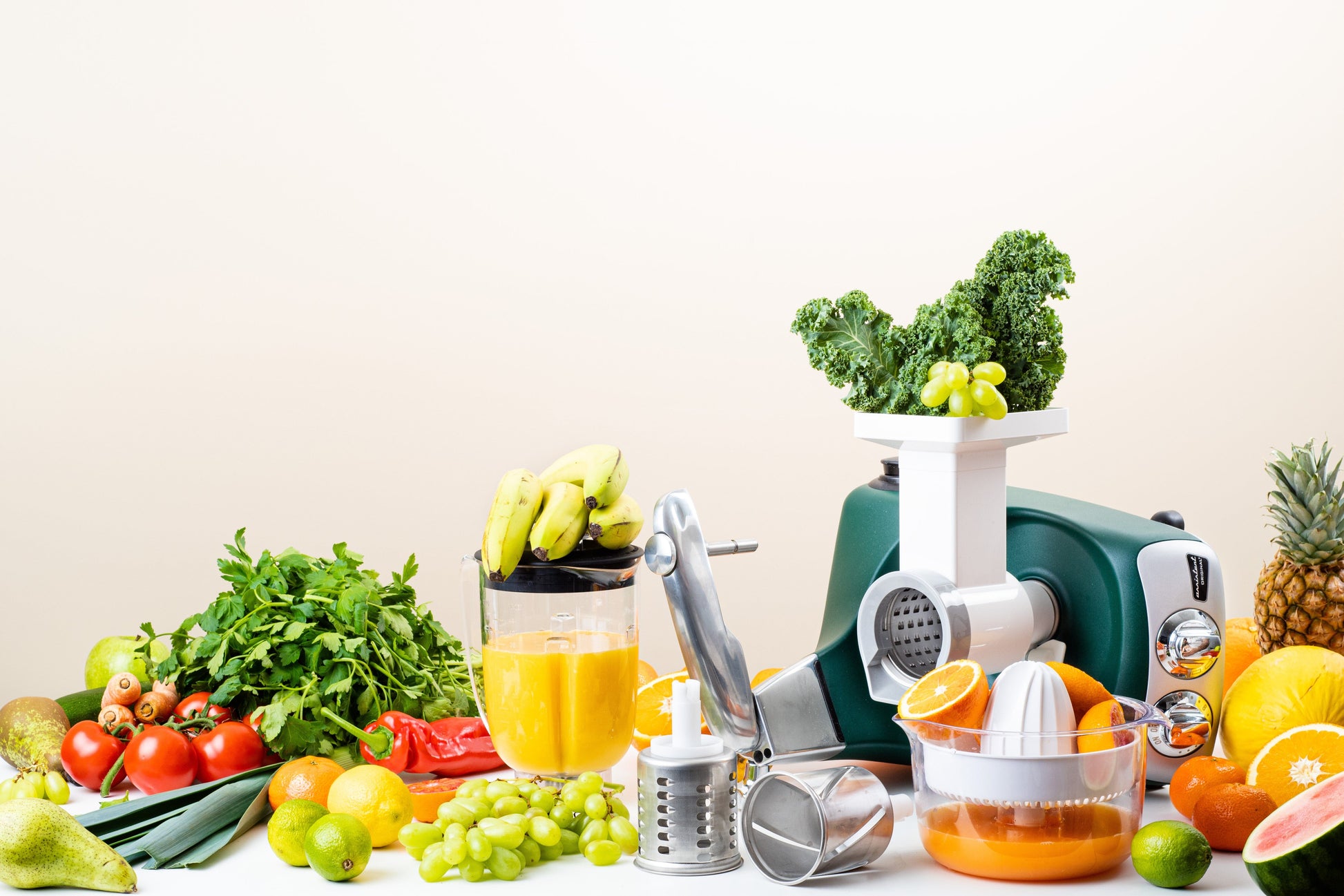 Electrical Appliances Ankarsrum GO GREEN Bundle - Original Assistent Stand Mixer Attachment, Blender, Citrus Press and Veggie Cutter - Made in Sweden