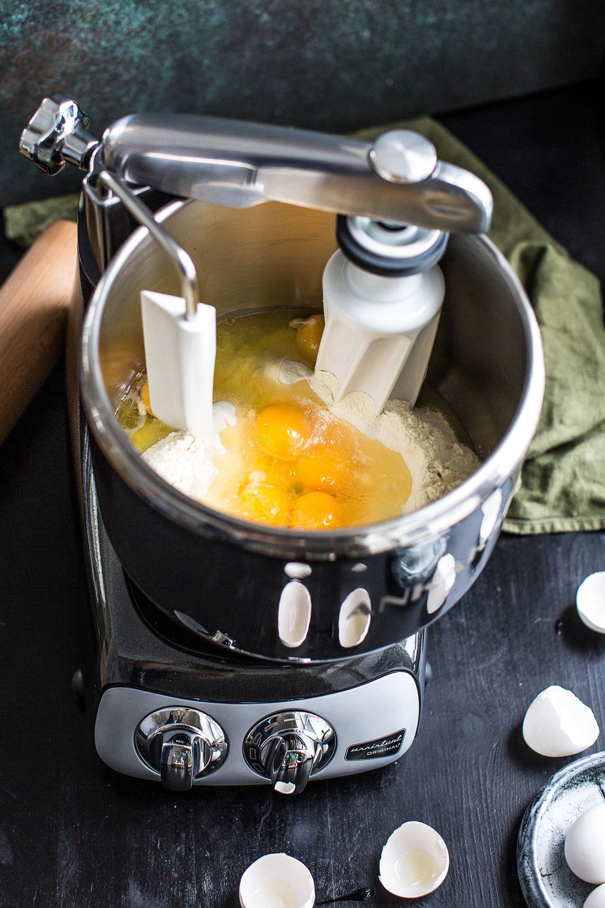 Electrical Appliances Ankarsrum Pasta Bundle (Lasagna Roller & Fettucine Cutter) - Original Assistent Stand Mixer Attachments for AKM6230