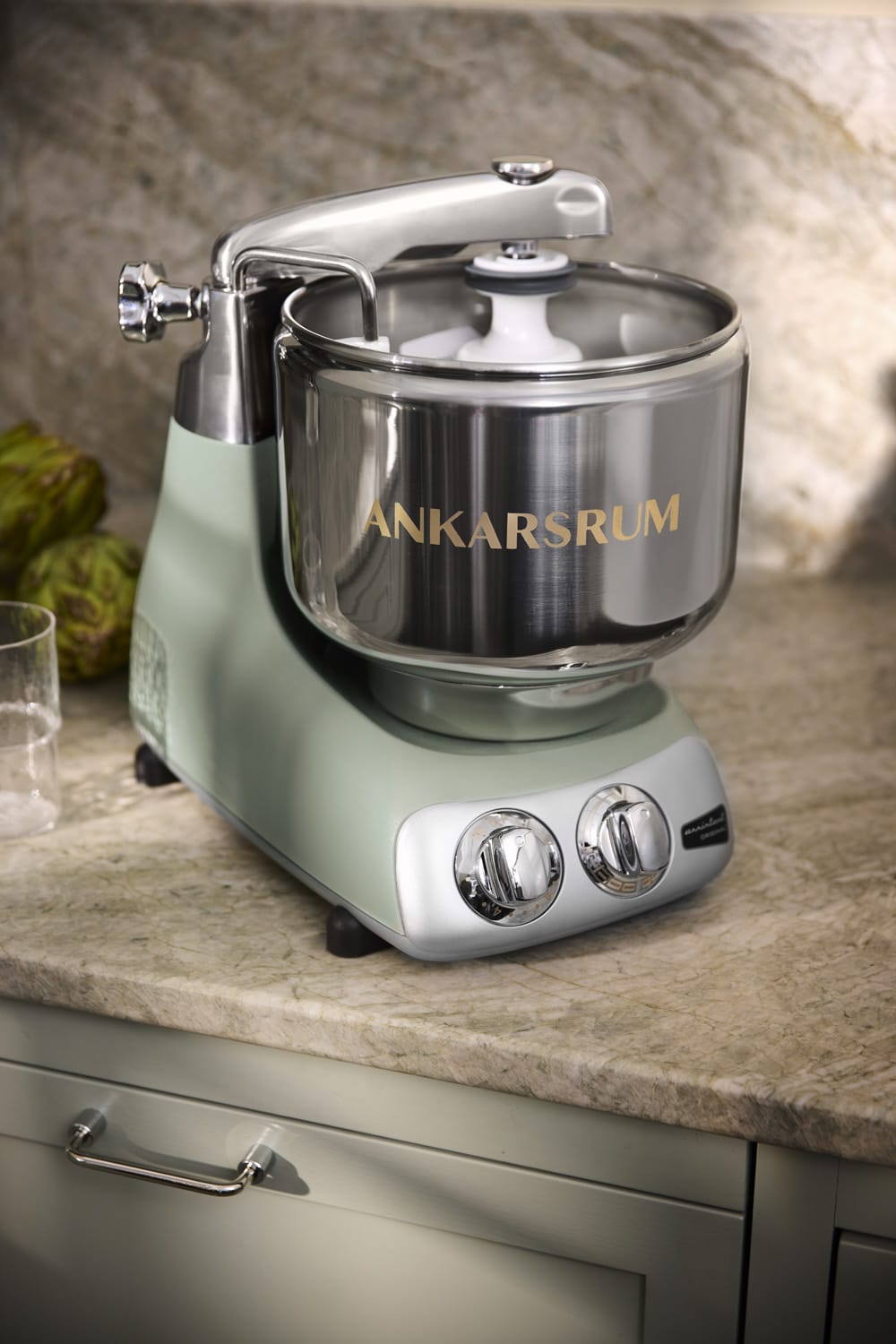 Electrical Appliances Ankarsrum Premium Stand Mixer - Essential Package -  600 Watt Original Assistent Ranked #1 for Performance, Made in Sweden Since 1940 - Various Colors