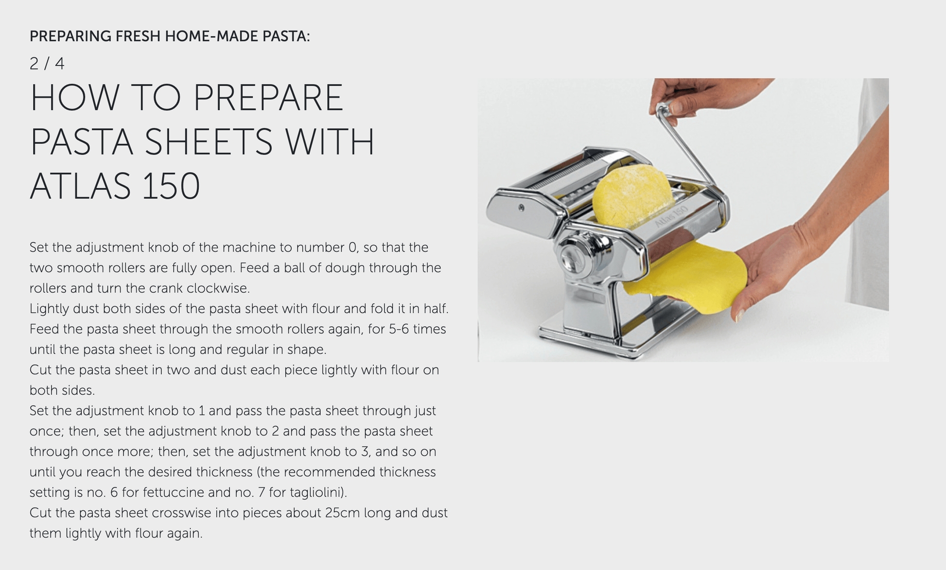 Tools & Accessories Atlas 150 Classic Pasta Machine
