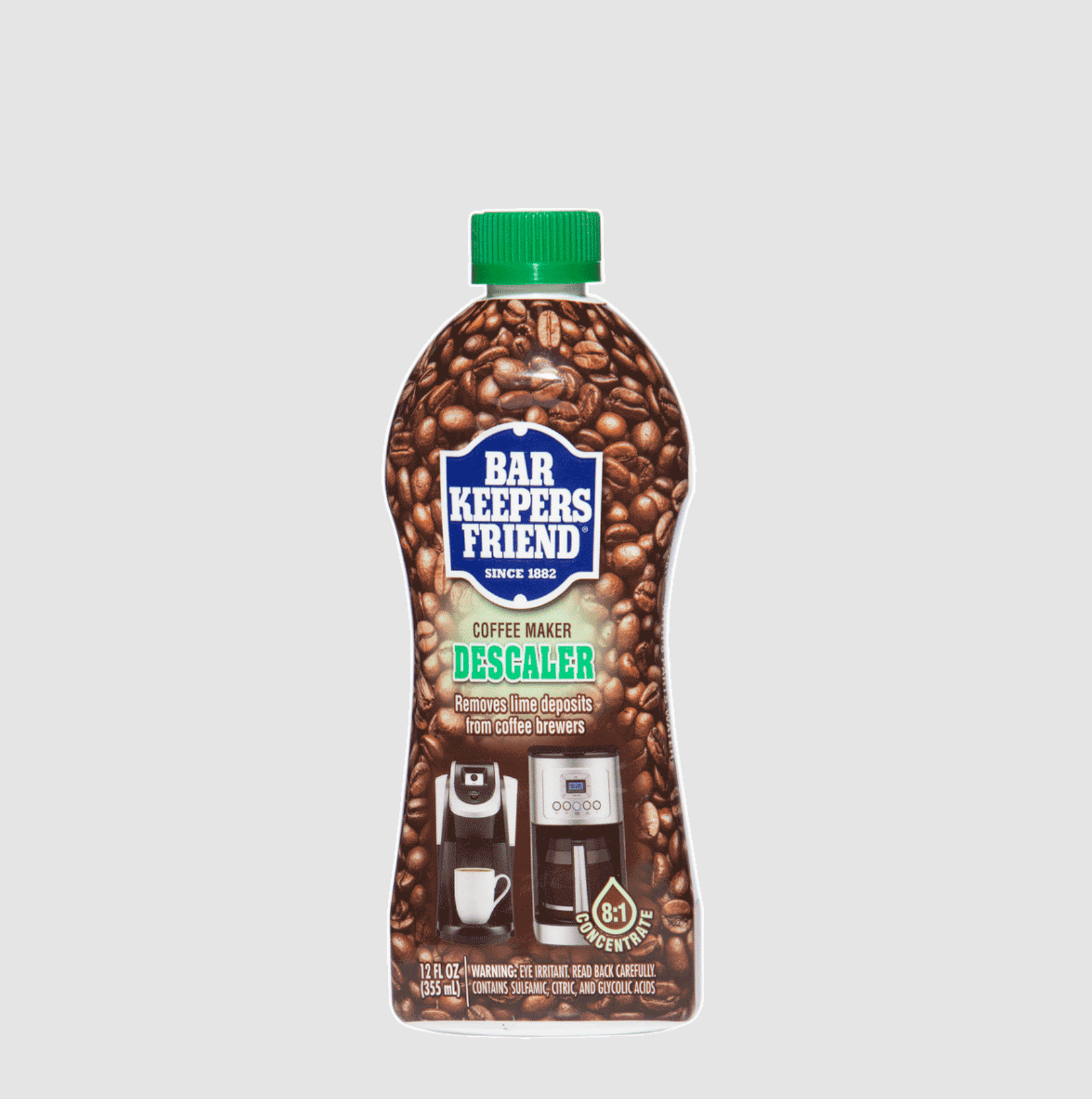 Cleaning & Floormats Bar Keepers Friend Coffee Maker Descaler 12oz