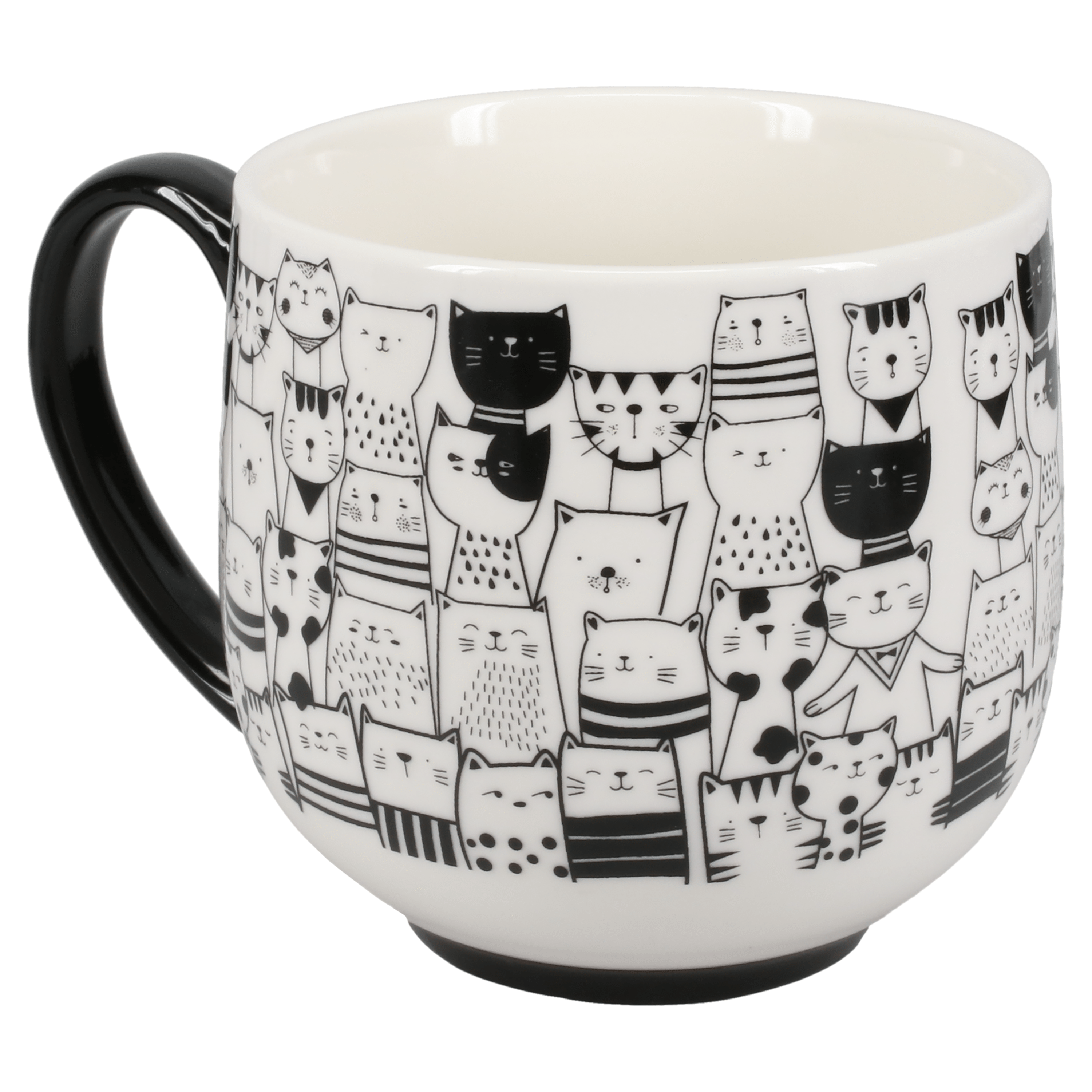 Coffee & Tea BIA Paws Cafe Cat Mug - 19oz.
