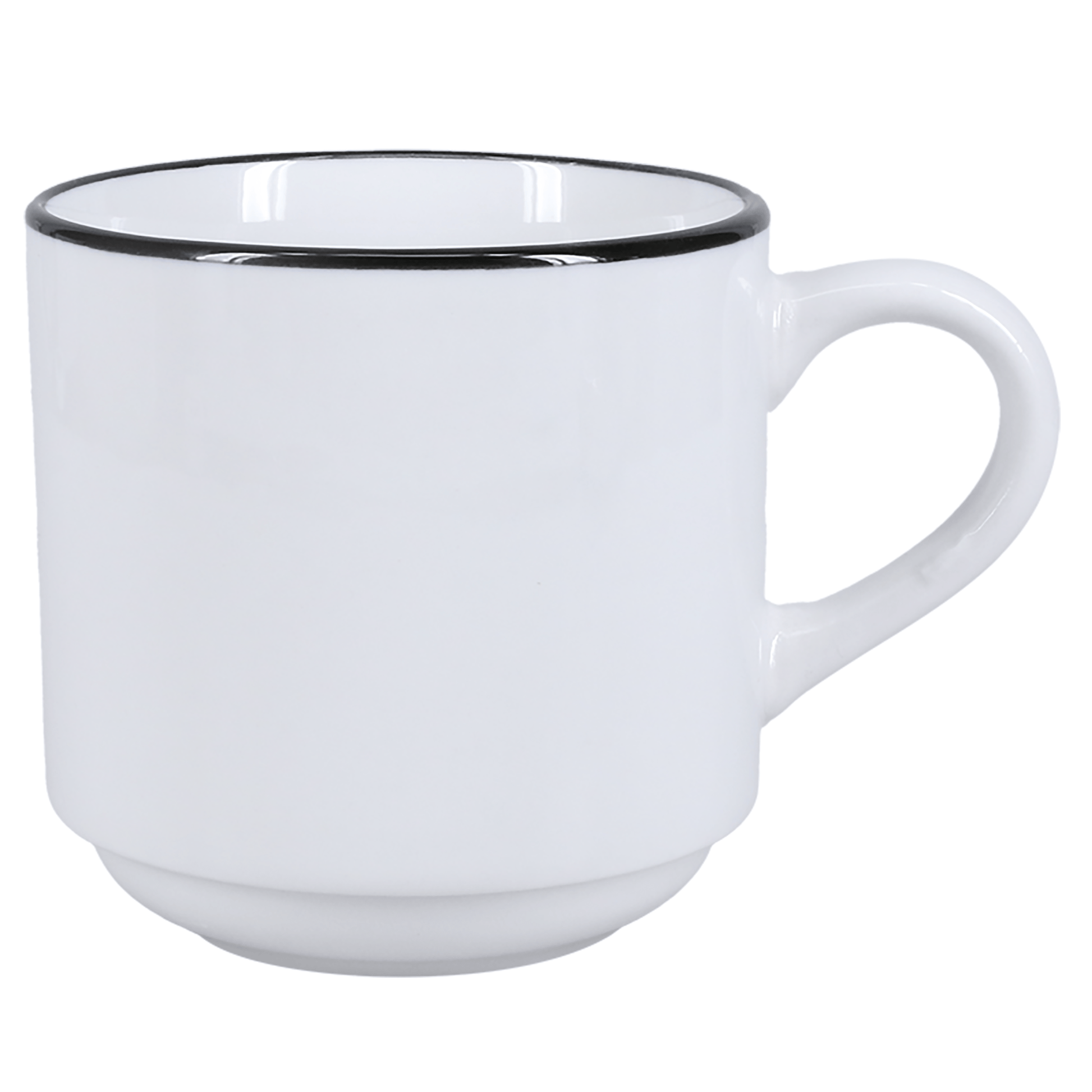 Coffee & Tea BIA Silhouette Stackable Mug - 11oz.