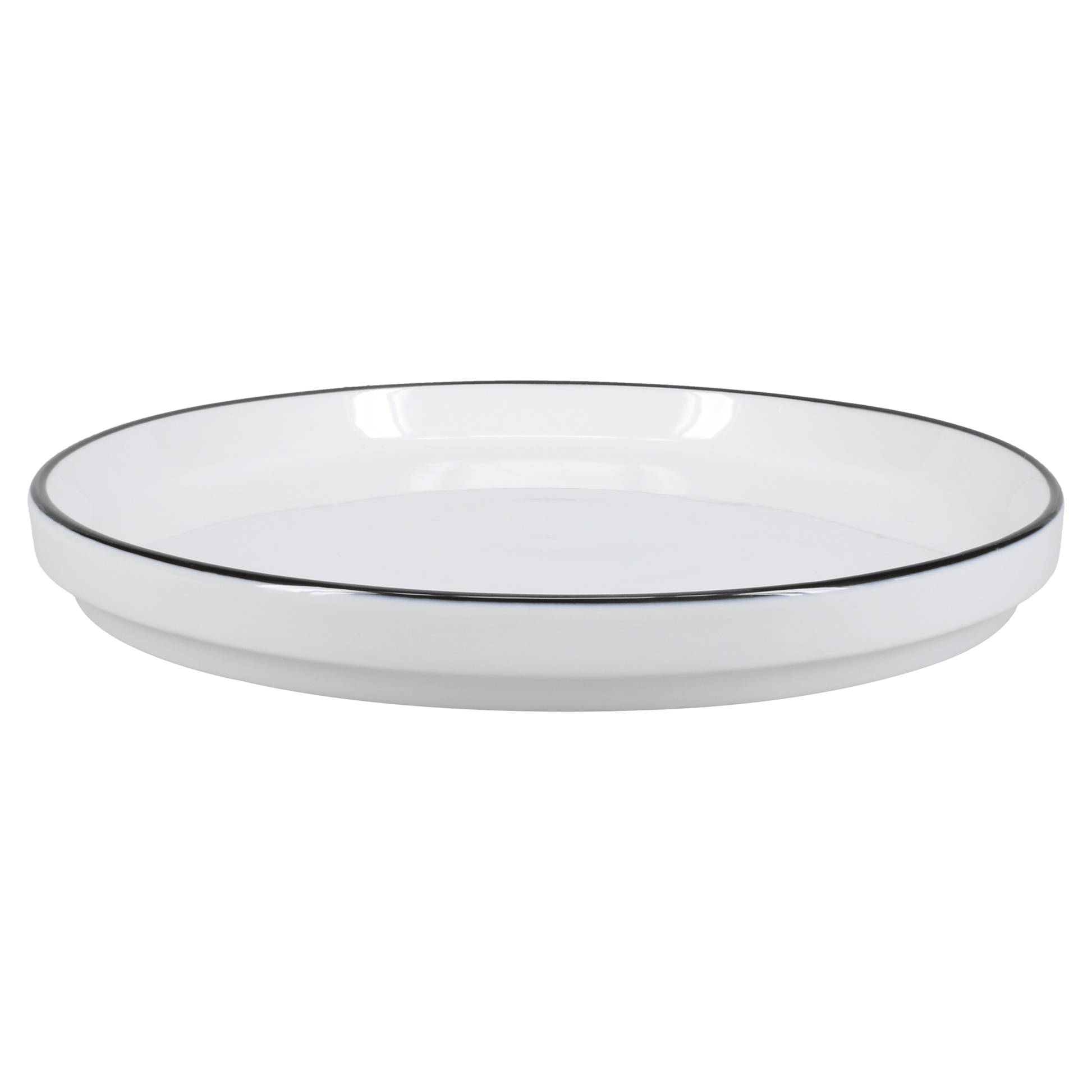 Tabletop BIA Silhouette Stackable Salad Plate - 7.5"