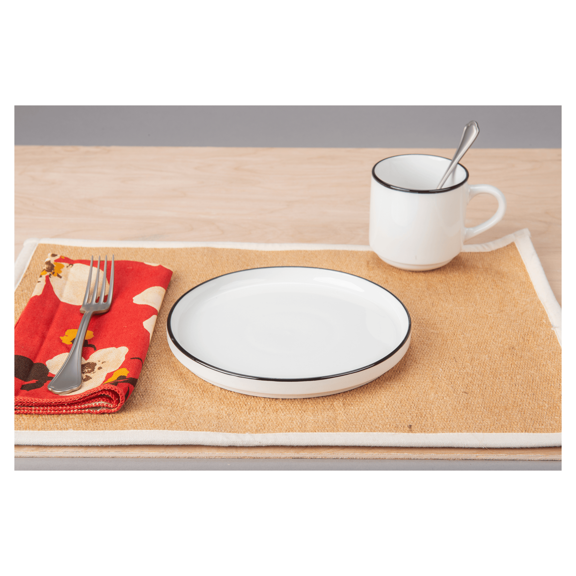 Tabletop BIA Silhouette Stackable Salad Plate - 7.5"