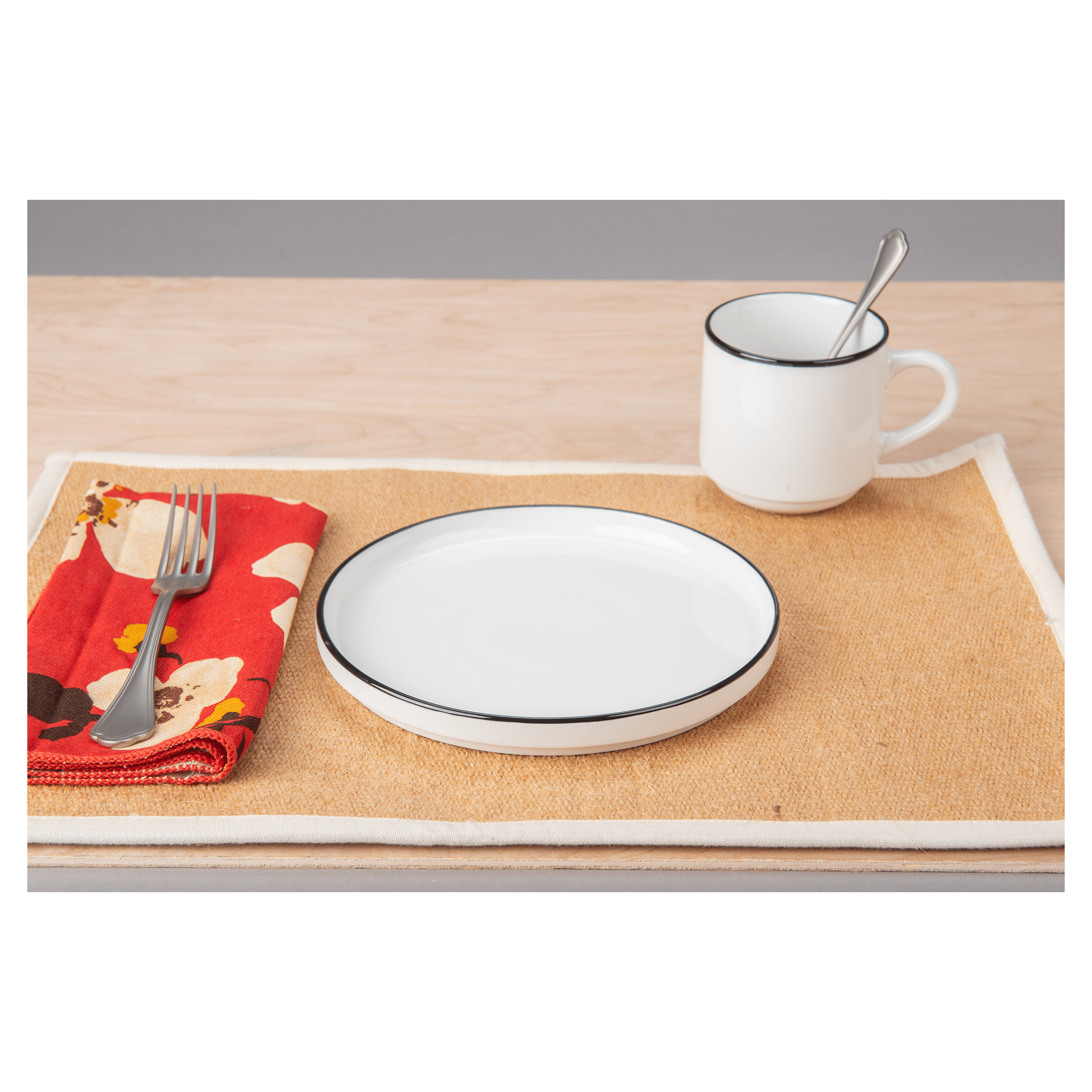 Tabletop BIA Silhouette Stackable Salad Plate - 7.5"