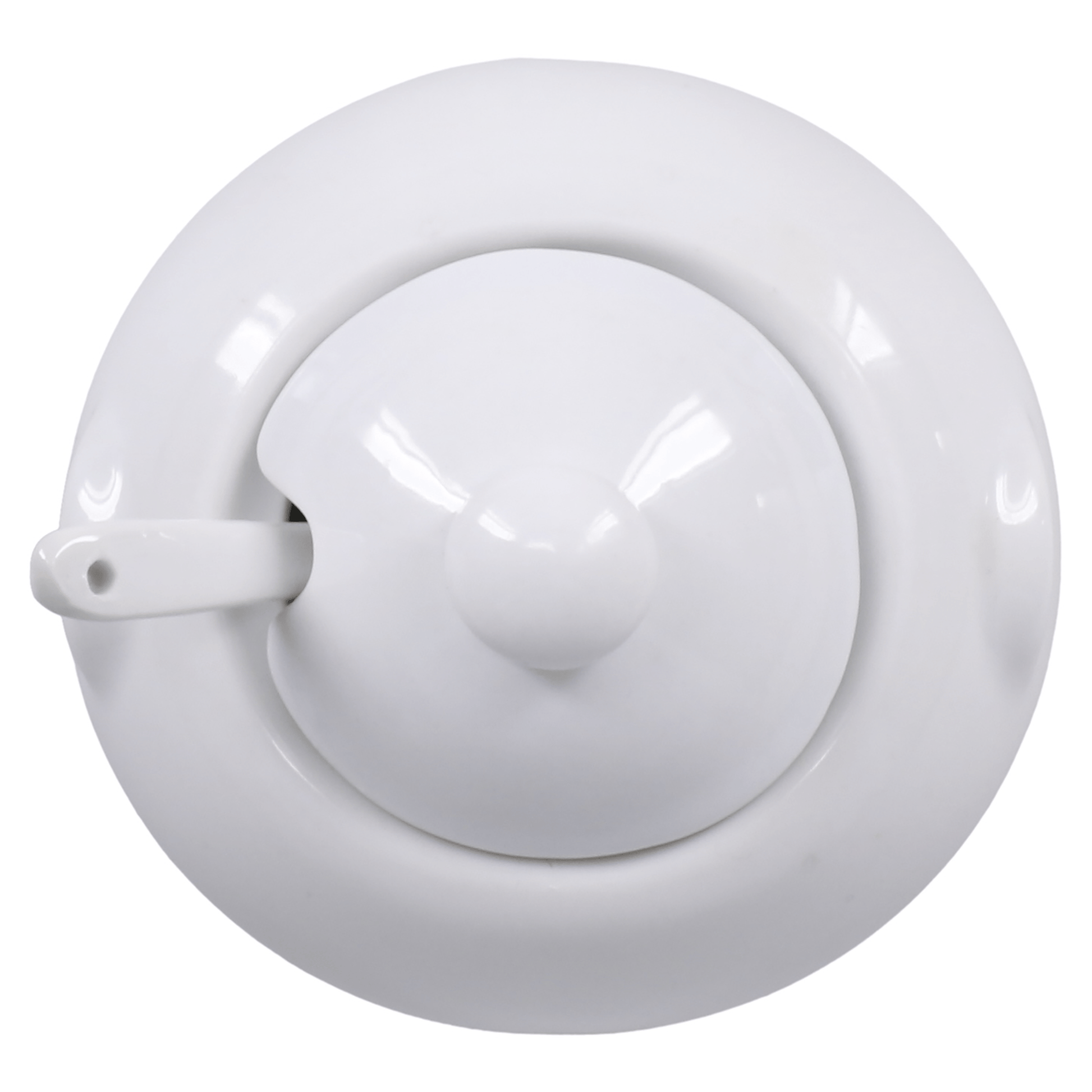 Coffee & Tea BIA Sugar Bowl with Spoon - 8oz.