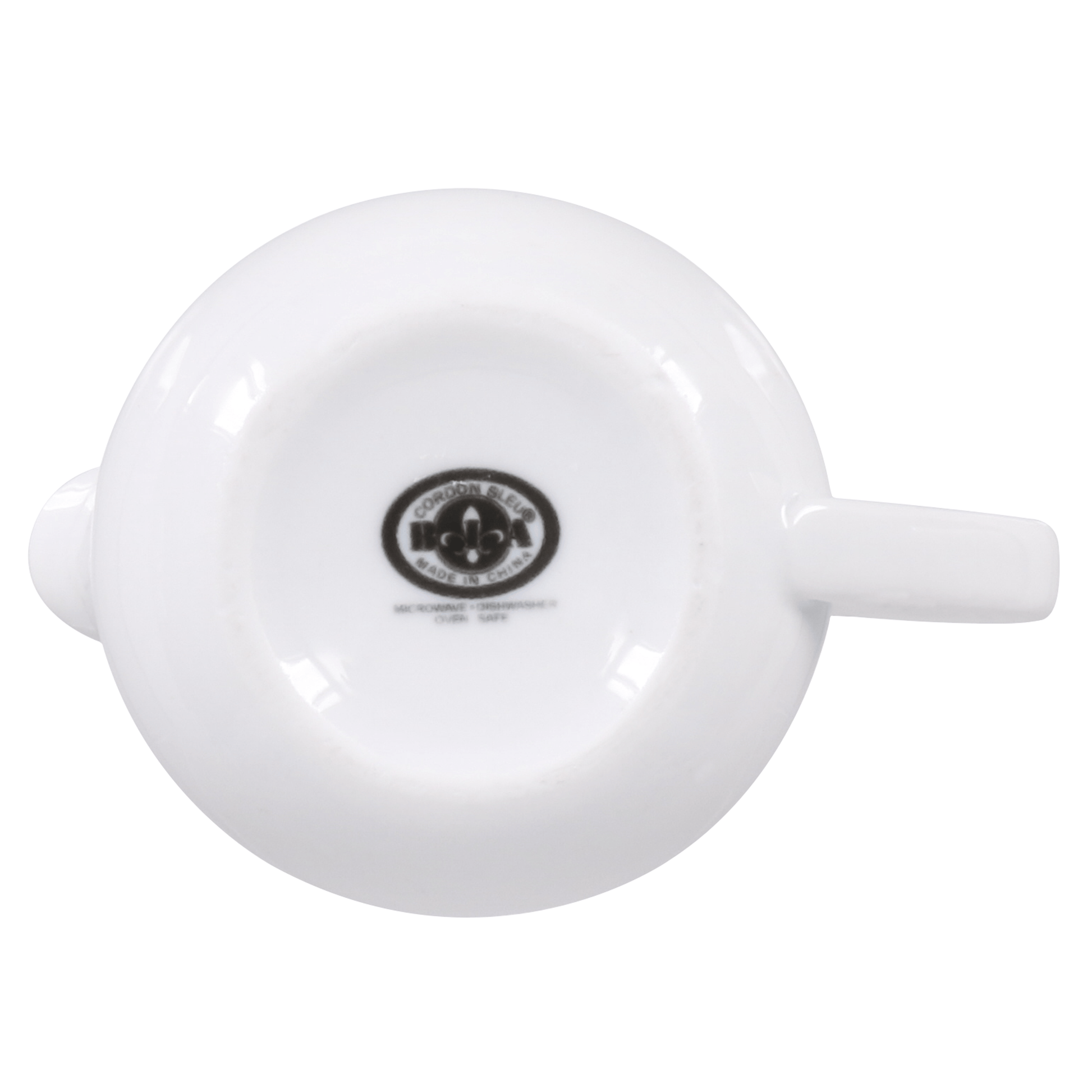 Coffee & Tea BIA White Porcelain Creamer - 8oz.