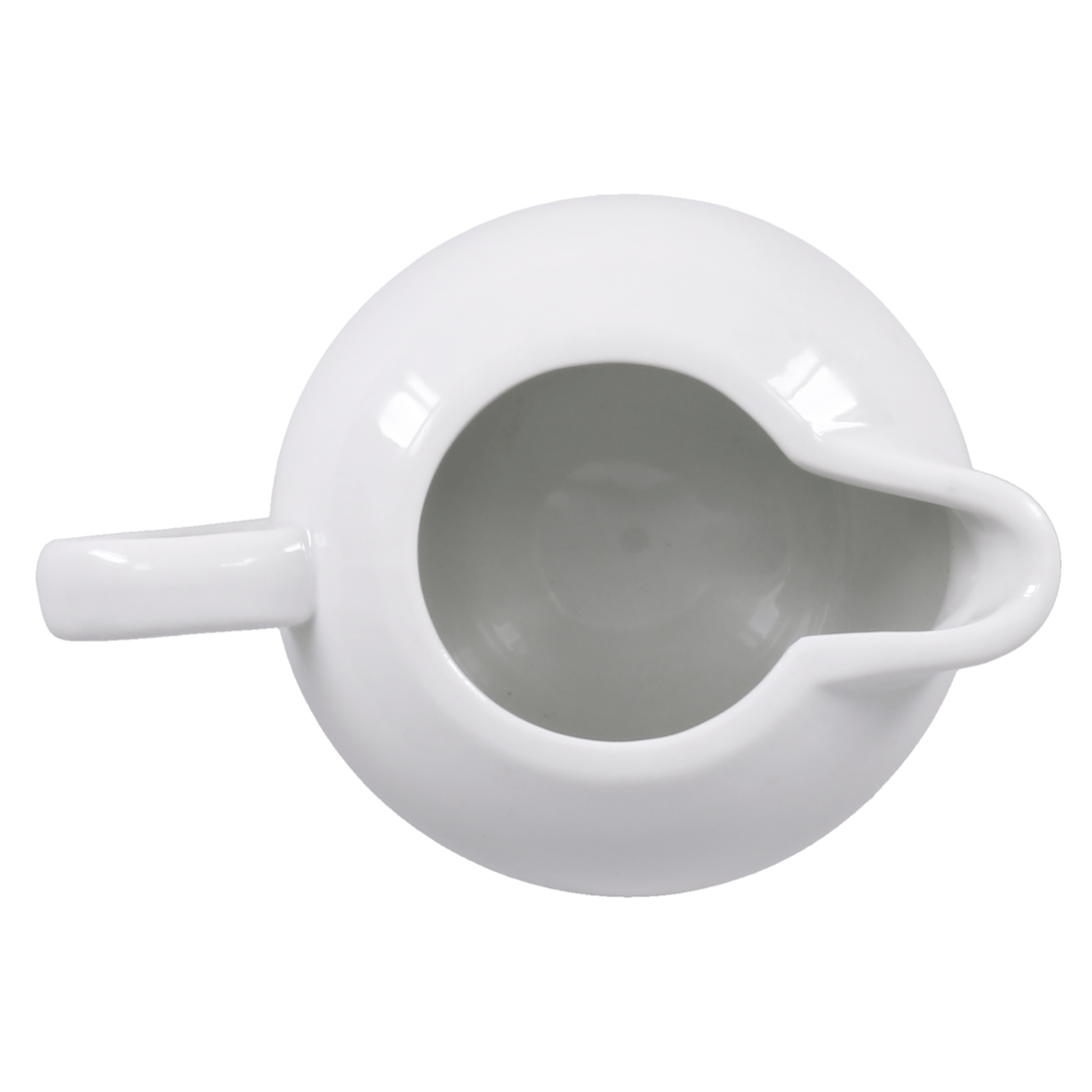 Coffee & Tea BIA White Porcelain Creamer - 8oz.