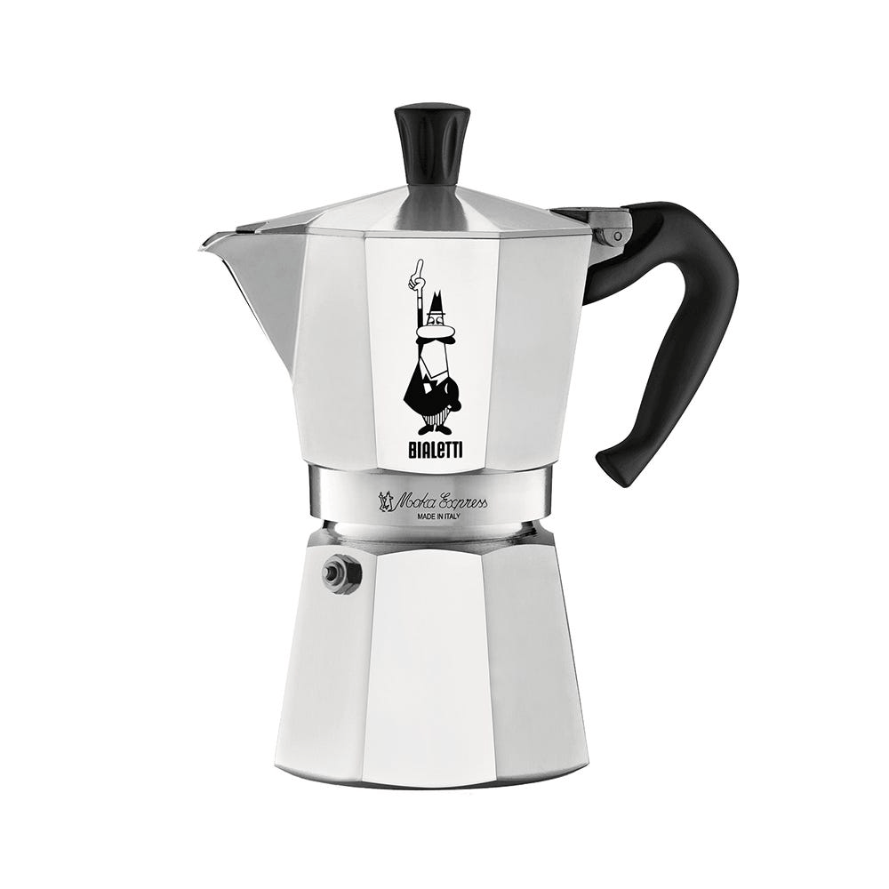 Coffee & Tea Bialetti Moka Express Original Coffee Maker - Made in Italy - Multiple Sizes