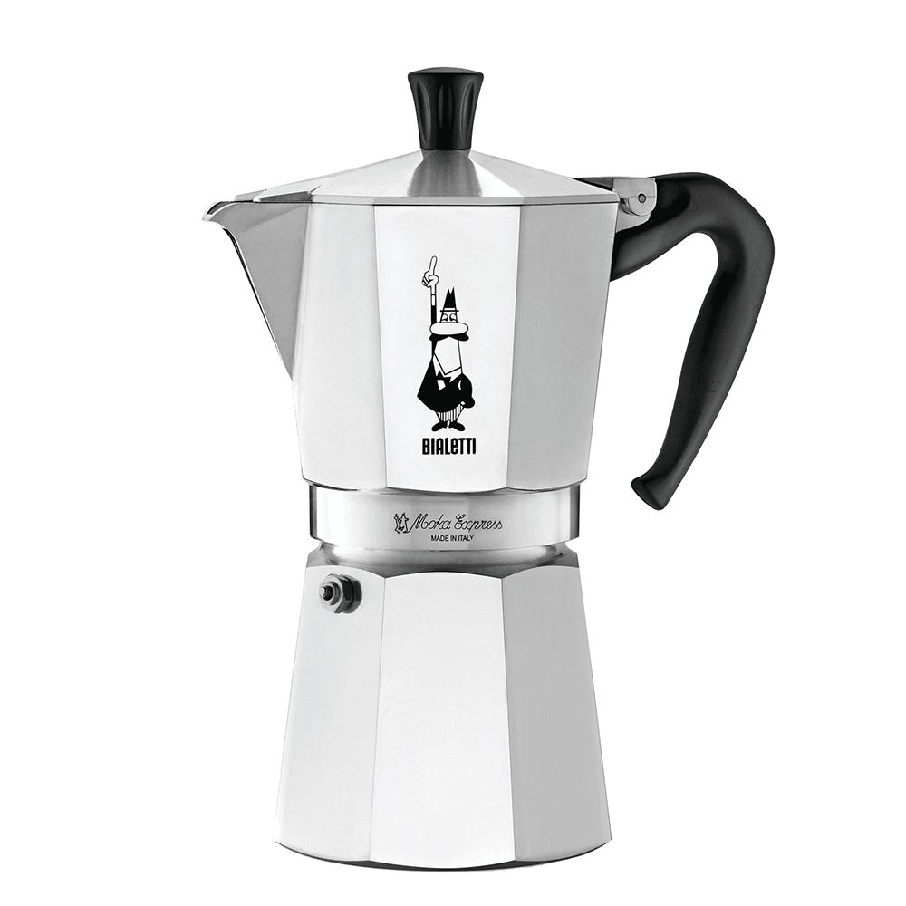 Coffee & Tea Bialetti Moka Express Original Coffee Maker - Made in Italy - Multiple Sizes