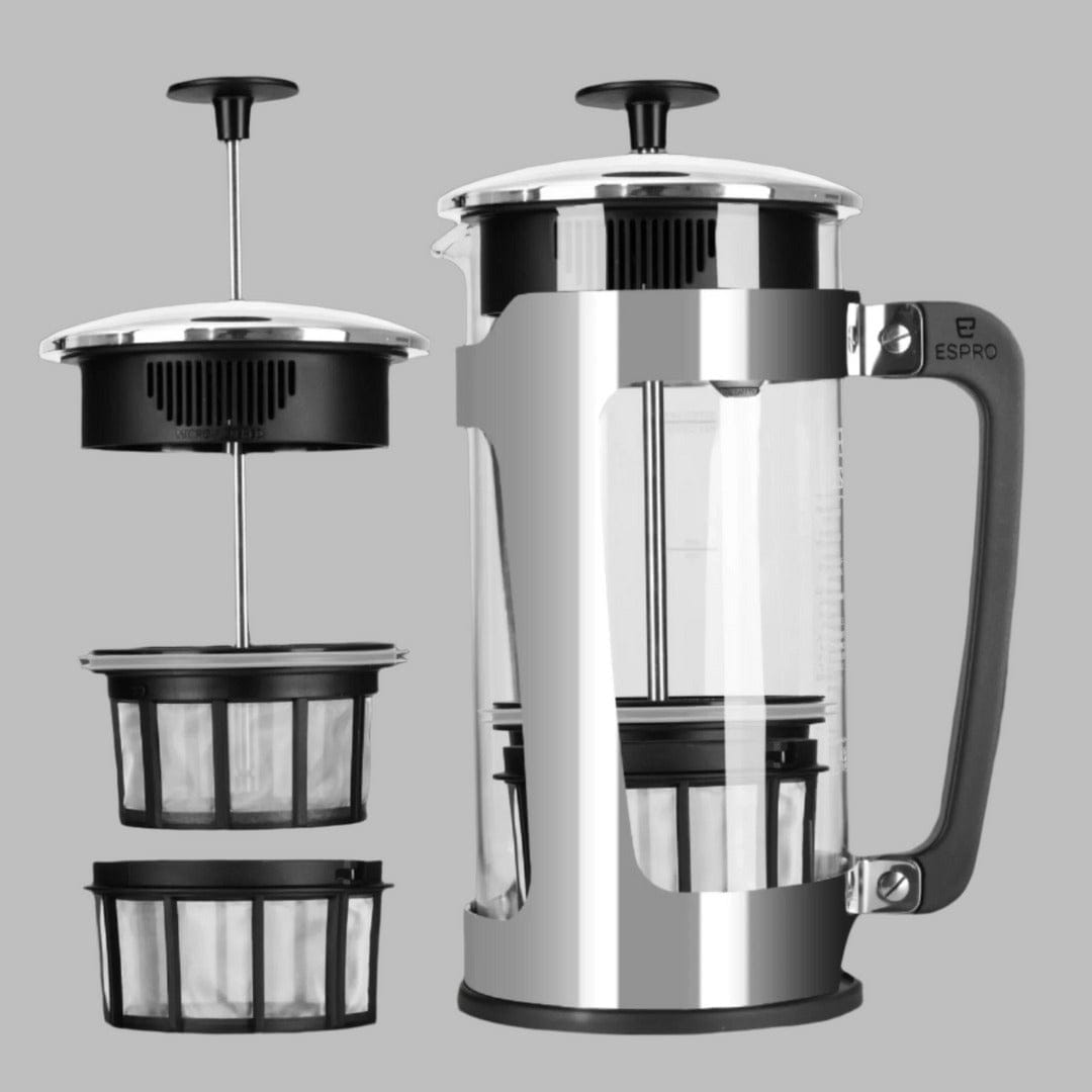 Coffee & Tea Espro P5 French Press Coffee Maker, 18oz & 32oz