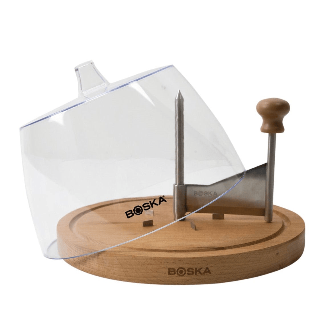 Tabletop Boska Amigo Cheese Curler with Dome