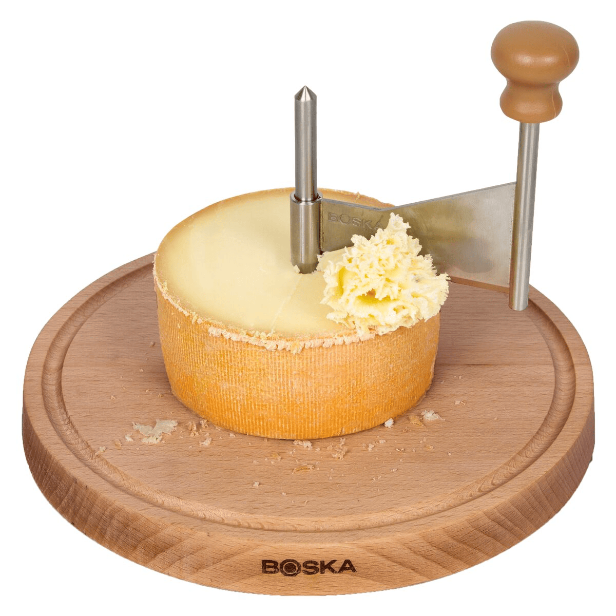 Tabletop Boska Amigo Cheese Curler with Dome