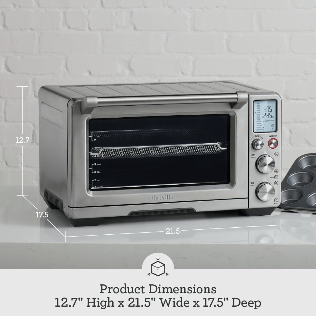 Breville Smart Oven Air Fryer Pro BOV900BSSUSC Convection Toaster Oven - Thumbnail 4