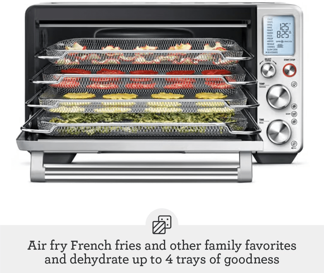 Electrical Appliances Breville Smart Oven® Air Fryer Pro, Convection Countertop Oven, Air Fryer Toaster Oven Combo - Brushed Stainless Steel