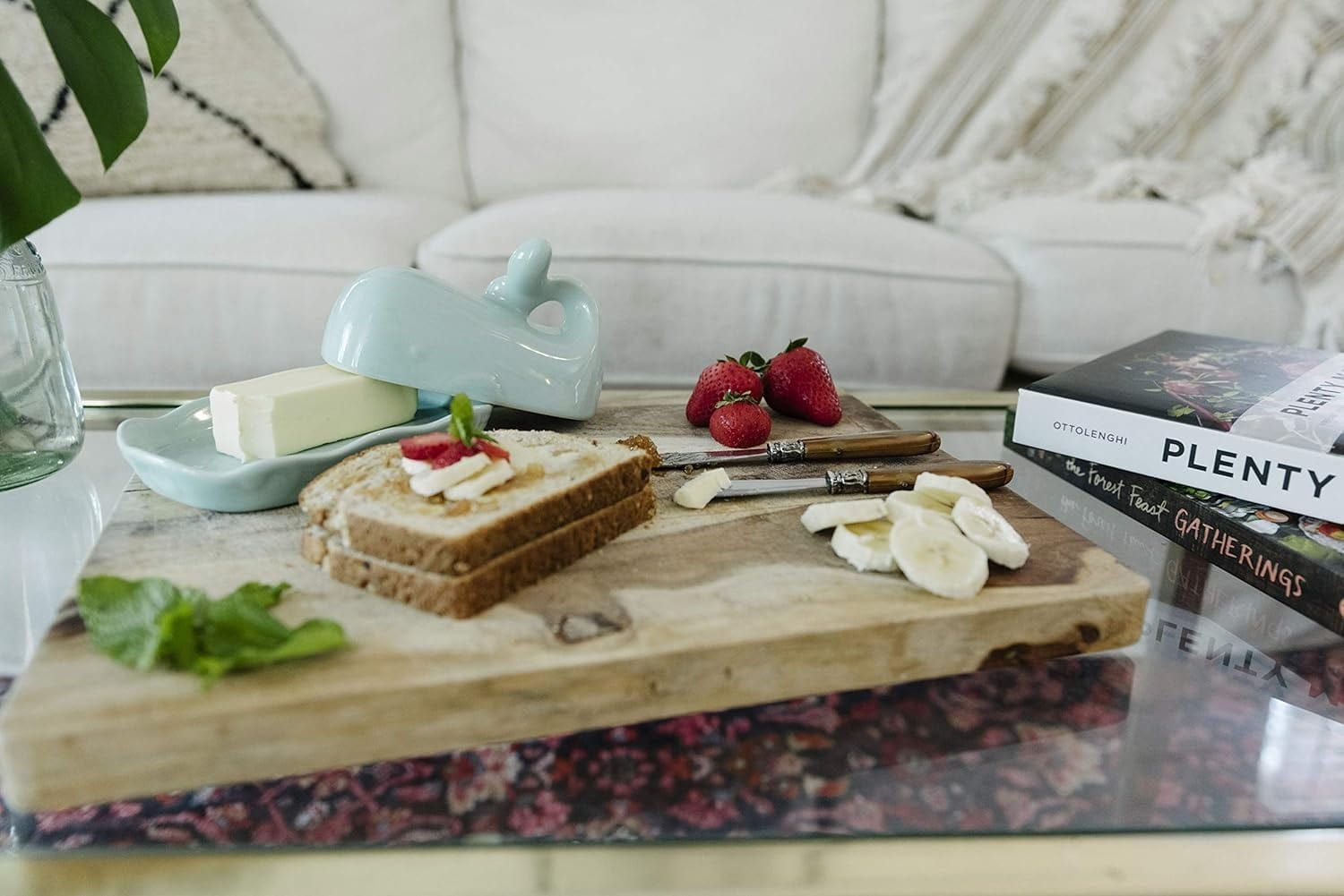 Table & Counter Accessories Butter Dish - Whale