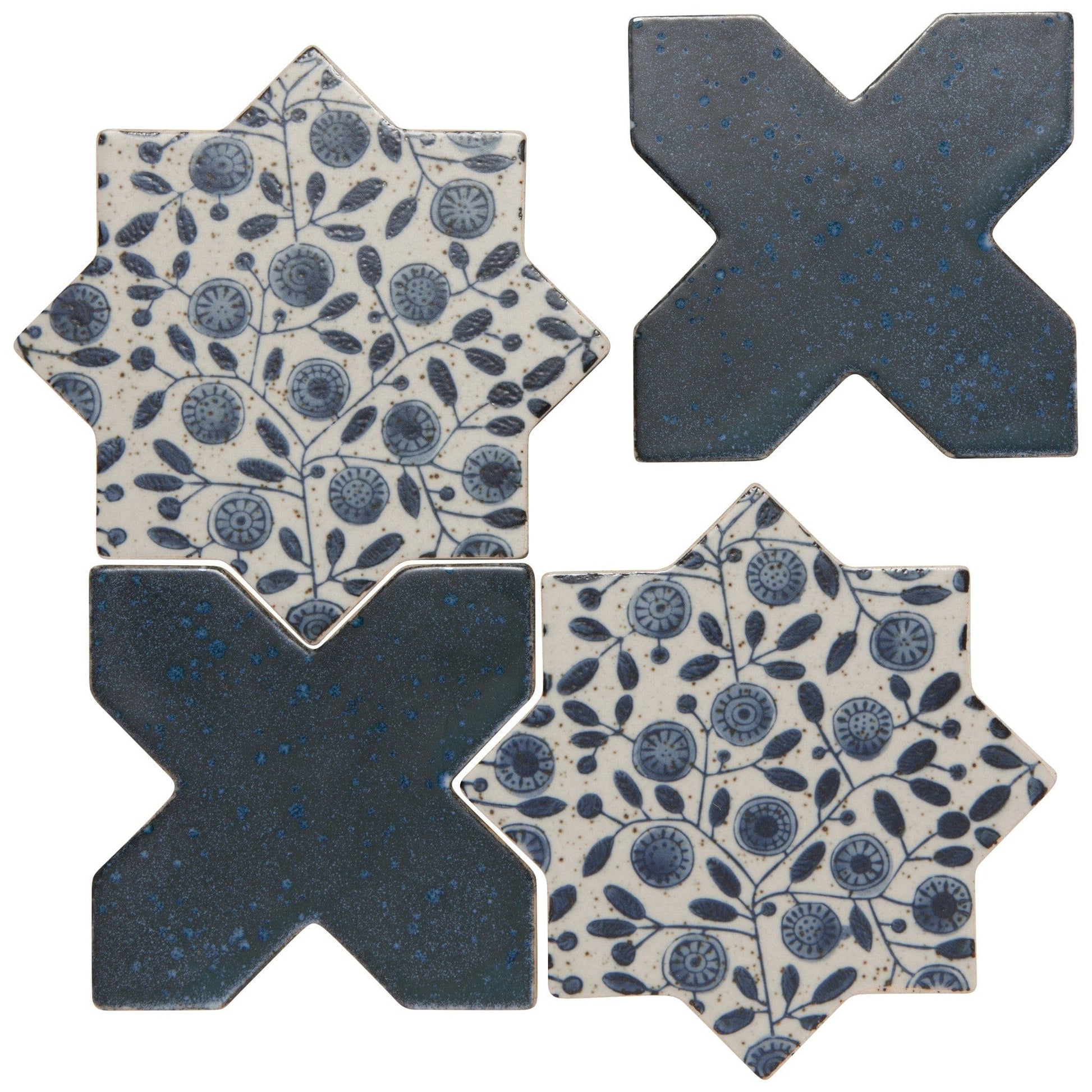 Tabletop Calendula Coasters - Set of Four