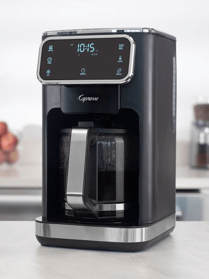 Electrical Appliances Capresso 12-Cup Touchscreen Coffee Maker with Glass Carafe