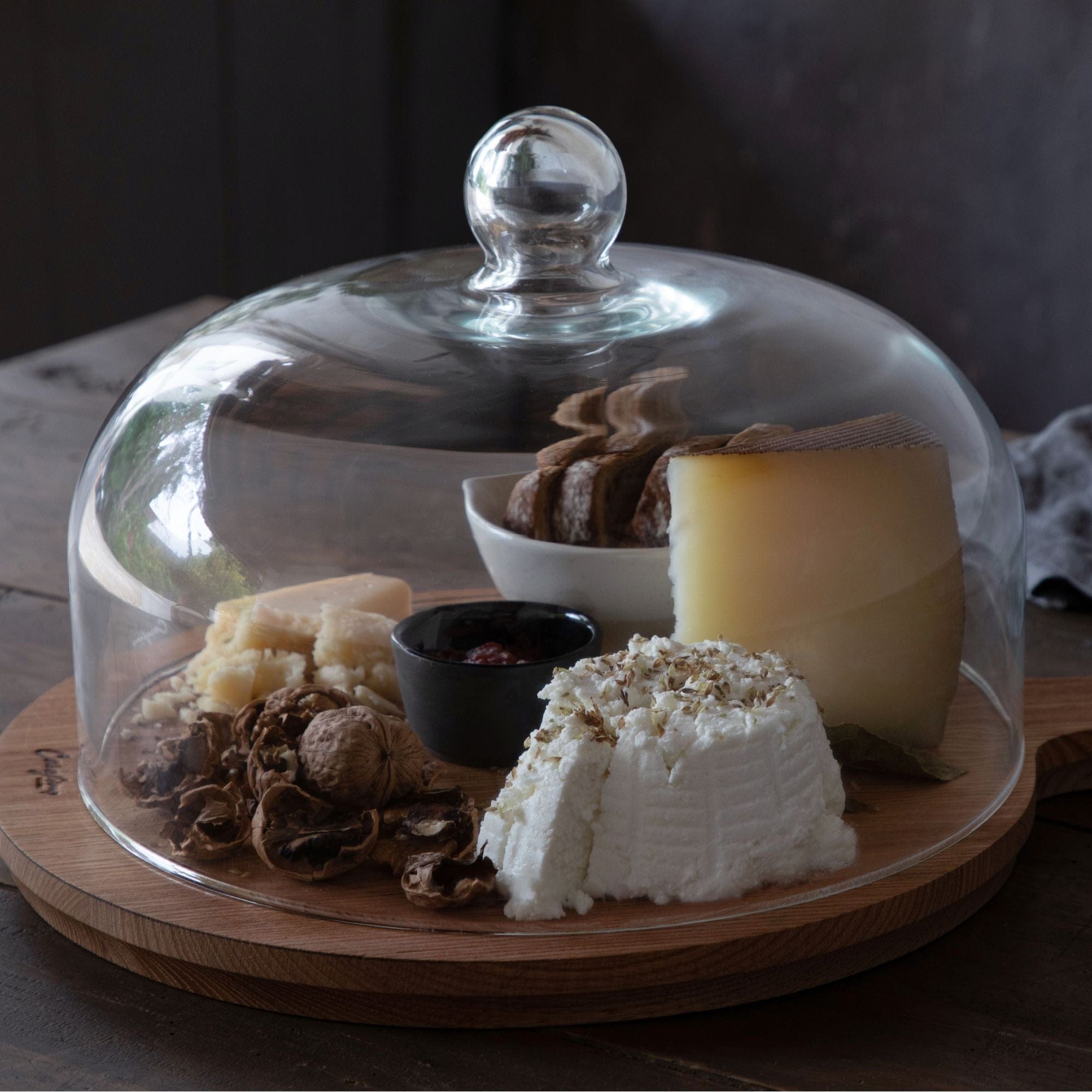 Table & Counter Accessories Casafina Arcade Large Glass Dome 12"