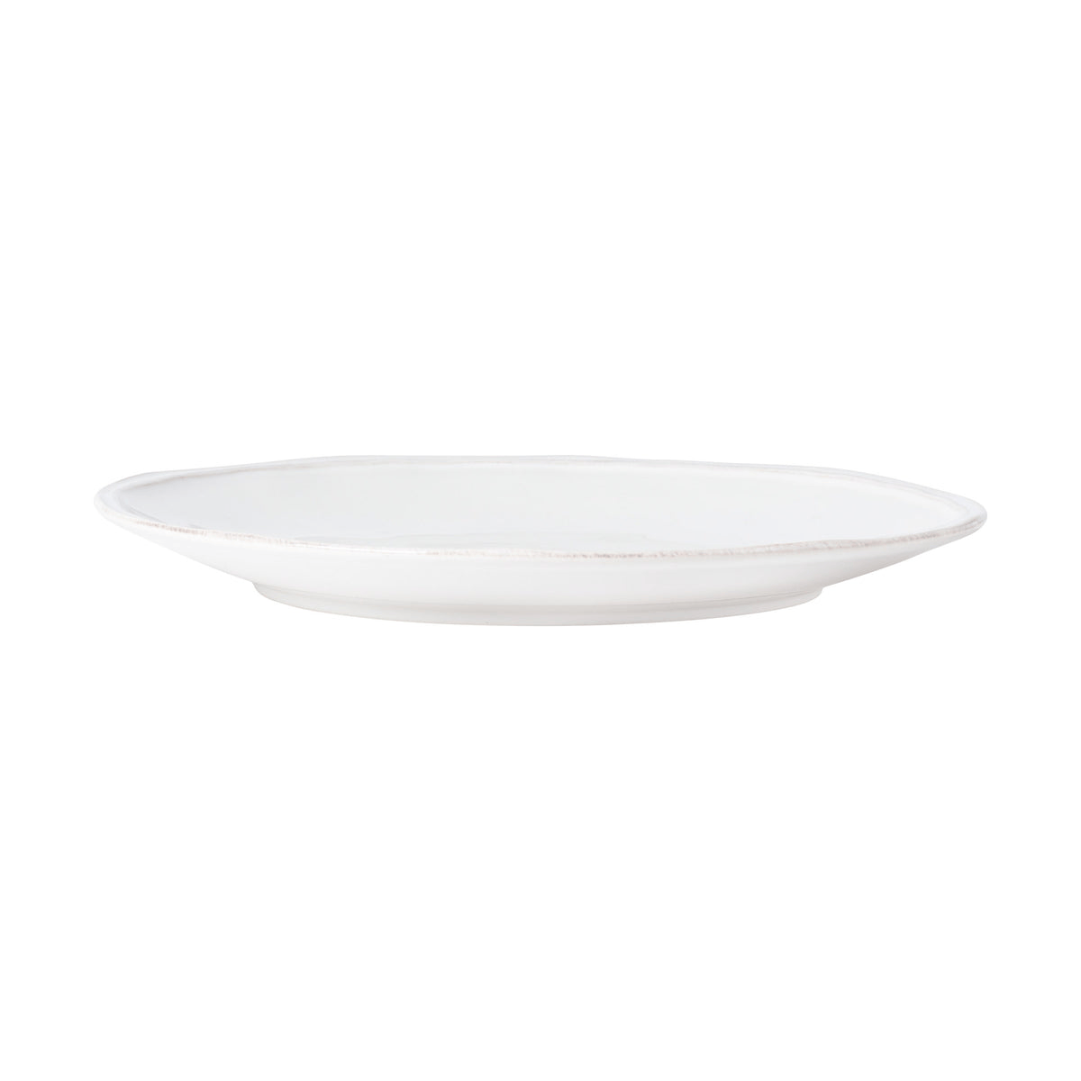 Tabletop Casafina Fontana Stoneware Dinner Plate - 11.25", White